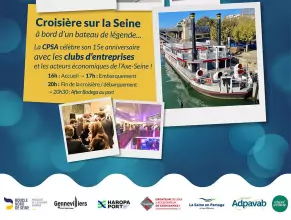 Croisi&egrave;re sur la Seine &agrave; bord d&rsquo;un bateau de l&eacute;gende